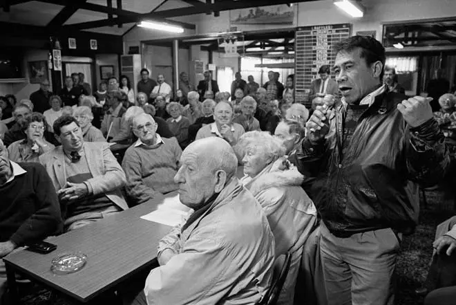 Protest against Naenae Postbank closure