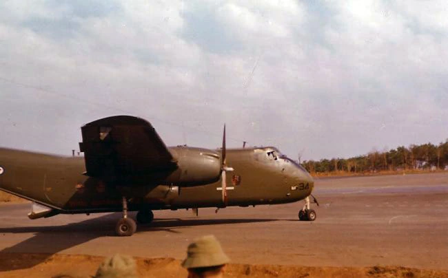 RAAF Caribou aircraft at Nui Dat