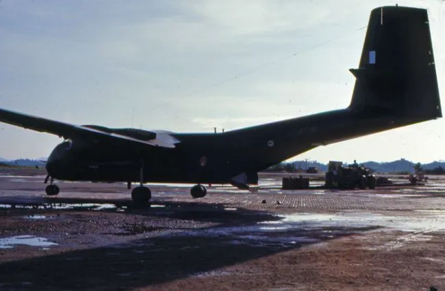 1RNZIR Band Tour - Caribou transport aircraft