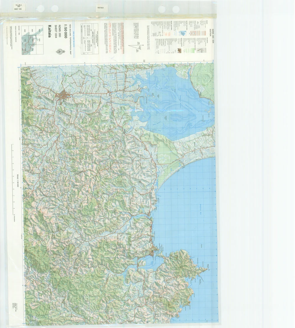 Kaitaia : N.Z. topographical map