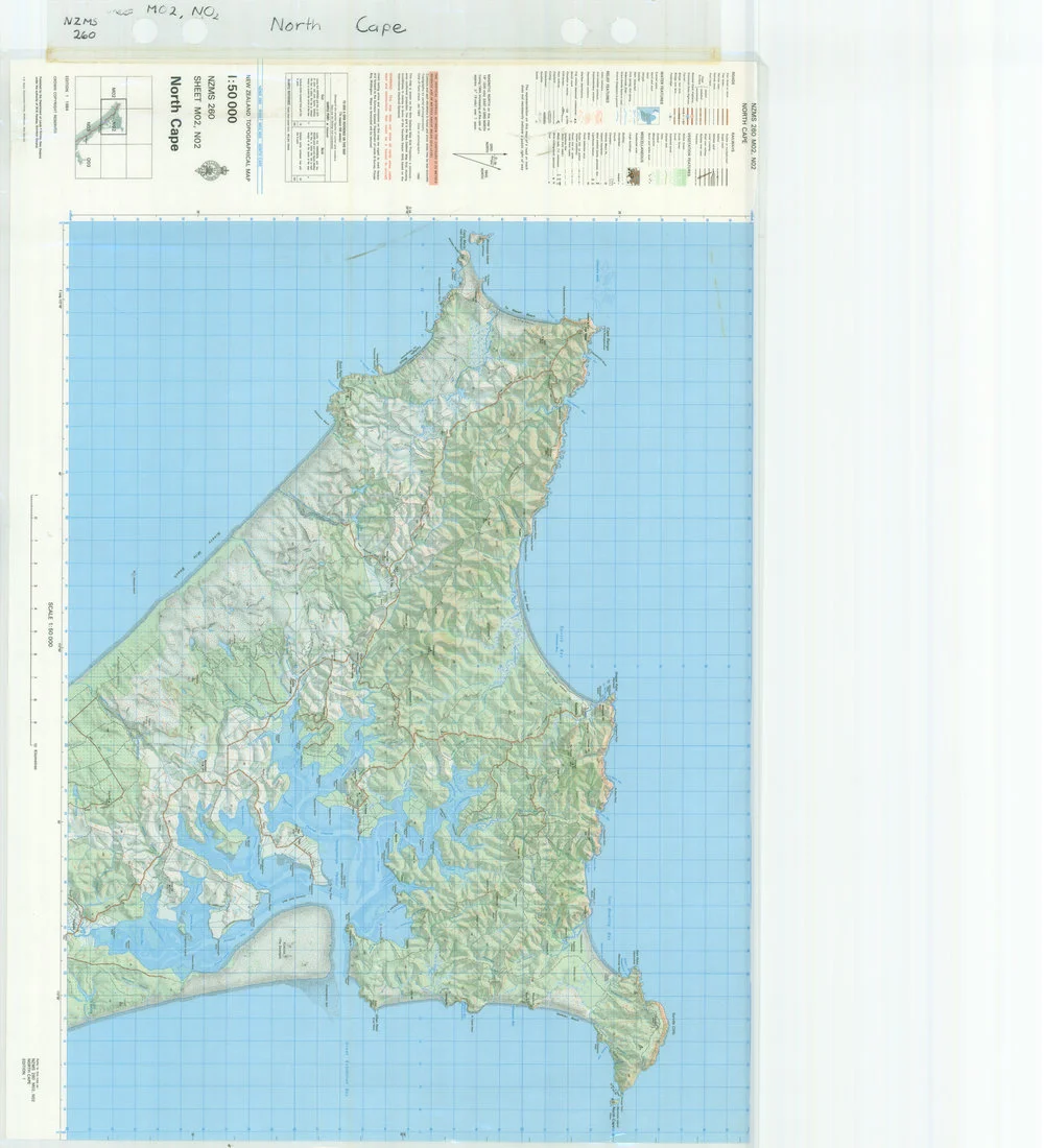 North Cape : N.Z. topographical map
