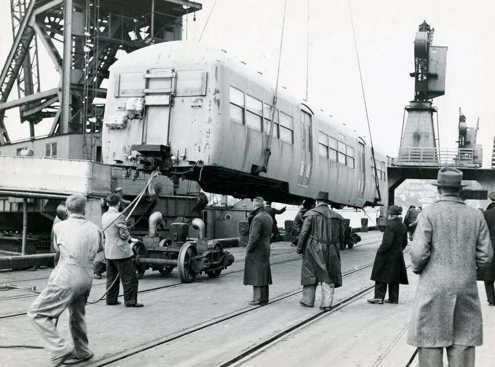 Multiple-unit at Aotea Quay