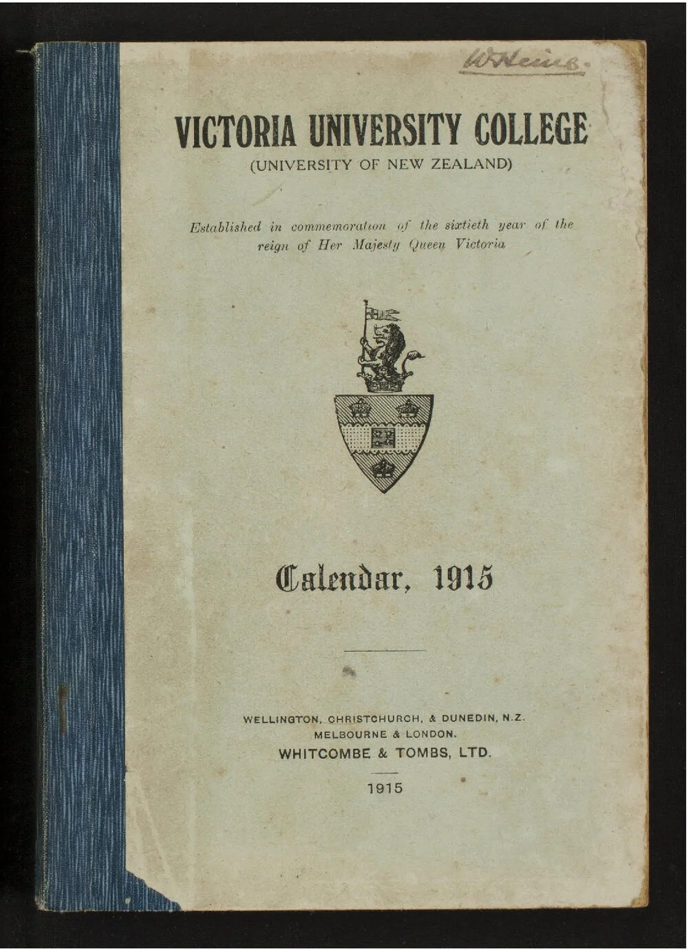 Calendar 1915