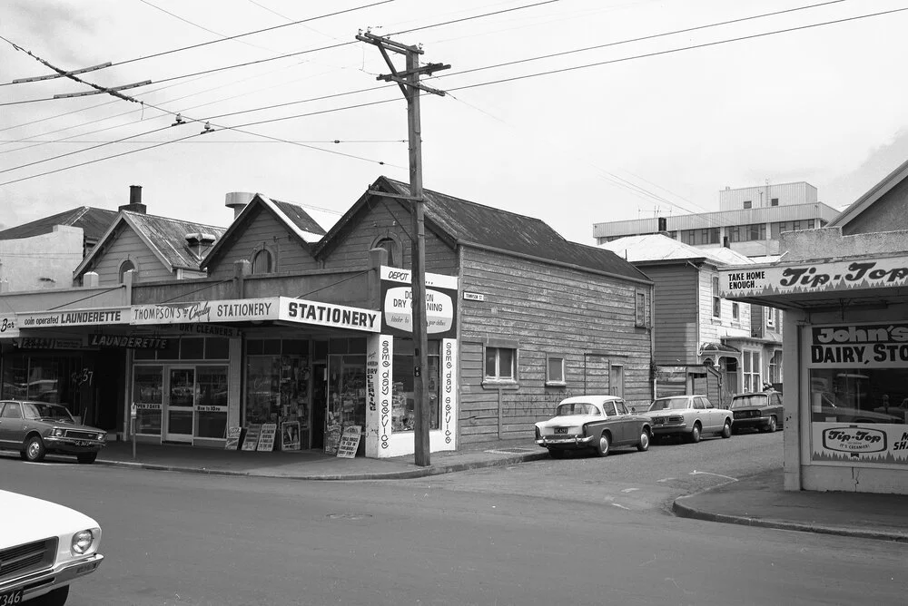 [Corner Tennyson Street and Cambridge Terrace, Wellington]