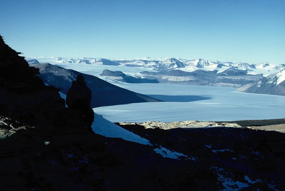 View across Ferrar Glacier