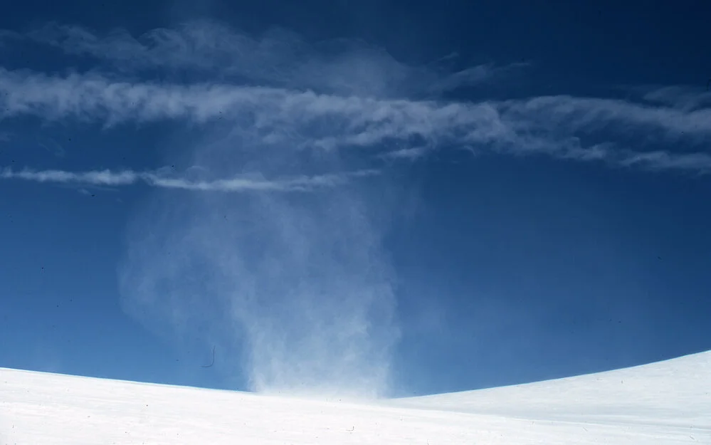 Snow Devil on Asgard glacier