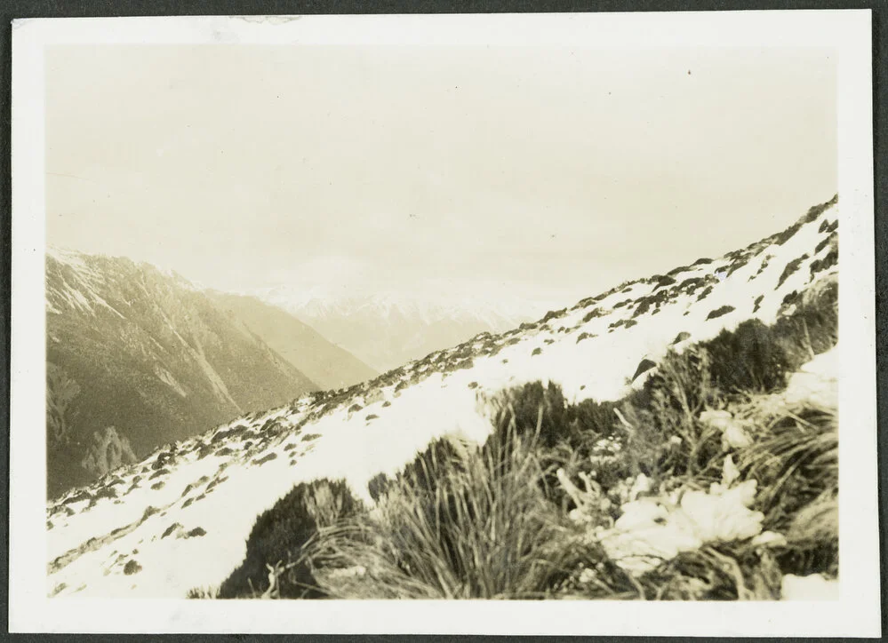 [Image of snowy mountainside.]