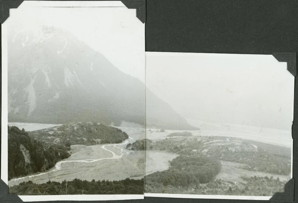[From left]: Waimakariri, Anti-Cross, Crow River, x Anti-Crow Hut