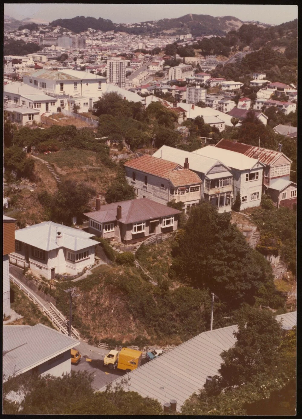 Wellington landscape - Adams Terrace, Aro Valley