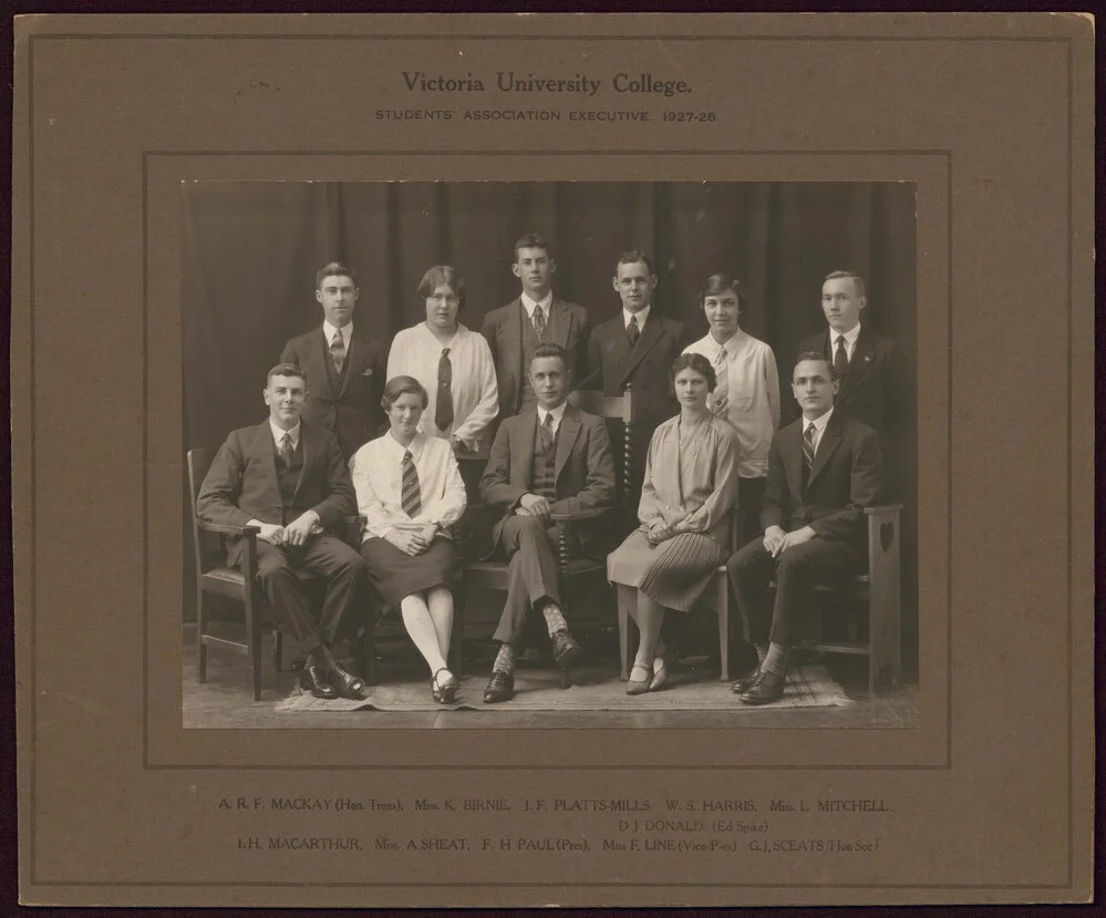 Victoria University of Wellington Students' Association Executive 1927-28
