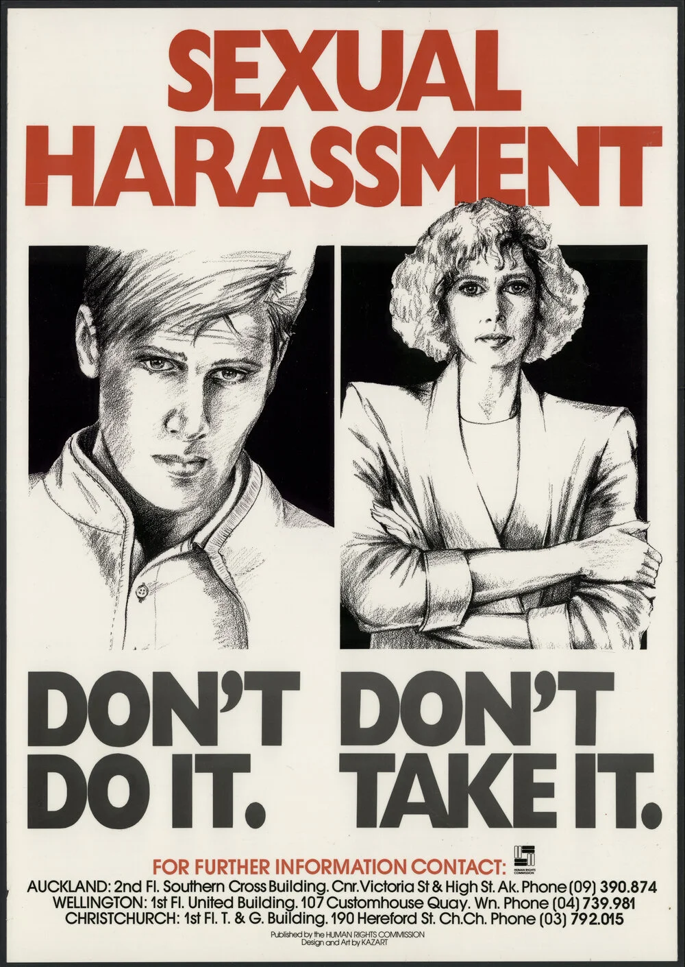 'Sexual Harassment, Don't Do It'
