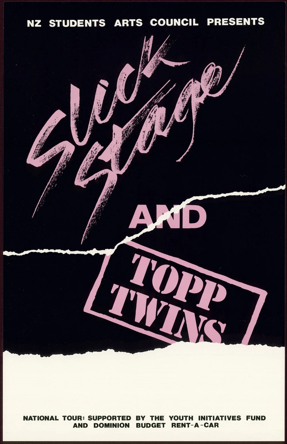 Slick Stage and Topp Twins National Tour.