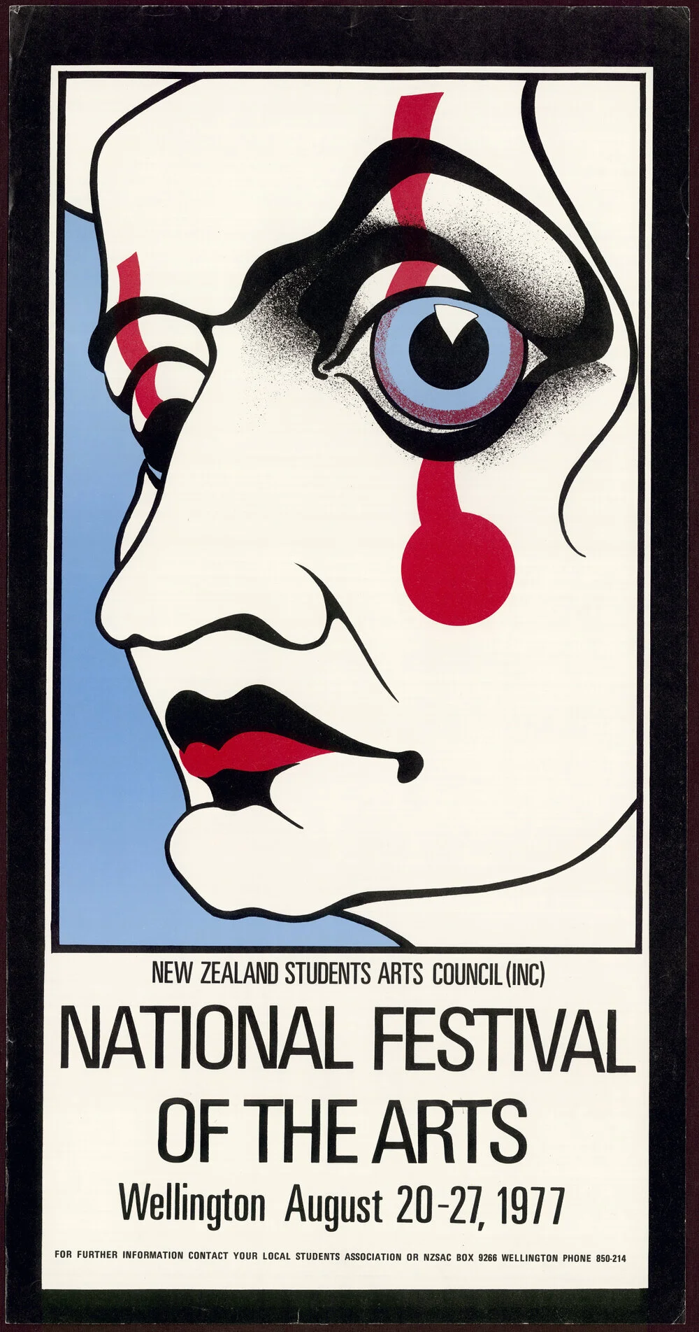 National Festival of the Arts, Wellington August 20-27, 1977.