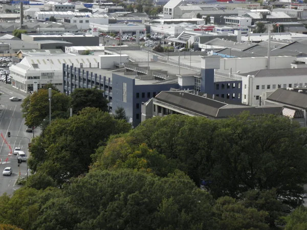 Carpark building on the corner of Antigua Street and Tuam