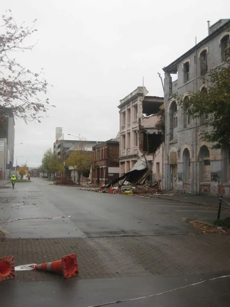 Bedford Row looking towards Madras Street