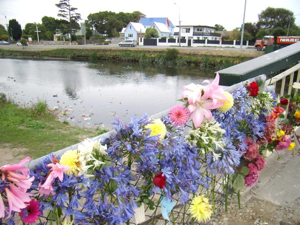 Avondale Road Bridge with flowers