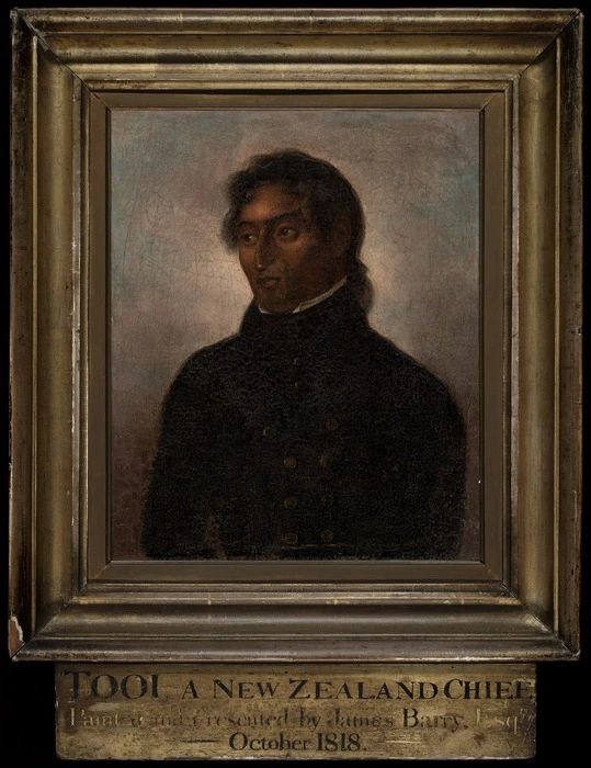 [Barry, James] :Tooi, a New Zealand chief. Painted and presented by James Barry Esq[ui]re