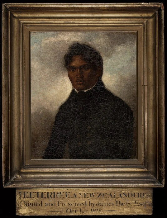 [Barry, James] :Teeterree, a New Zealand chief. Painted and presented by James Barry Esq[ui]re